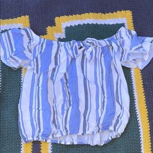 off the shoulder top